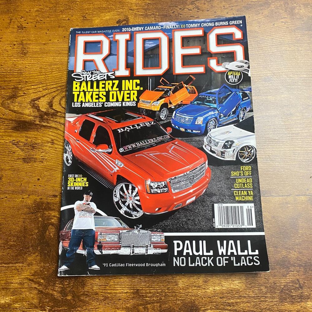 Rides June 2009 King Magazine Paul Wall